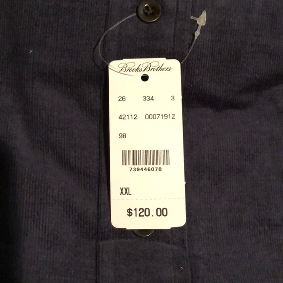 NWT Men’s Brooks Brothers Button Down Shirt - Picture 2 of 4